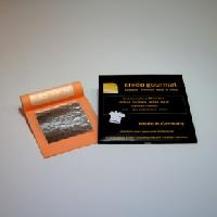 Feines essbares Blattsilber 50 x 50 mm – 100 Blatt
