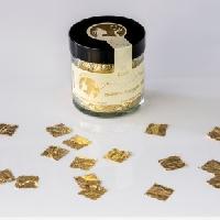 Blattgoldflocken Goldmarie Quader 23 Karat – 6 mm – in verschiedenen Stückzahlen